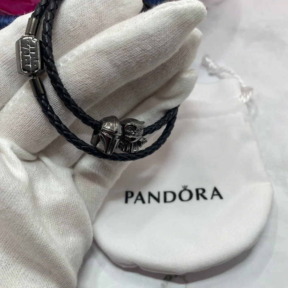 Star Wars 925 silver black series DIY bracelet set - Picture 6 of 7